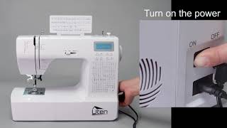 Guide Before You Start to Use Uten 2685 Sewing Machine [upl. by Marji514]