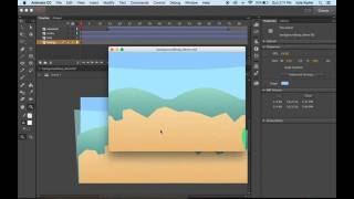 How to Create a Looping Background in Adobe Animate [upl. by Innis885]