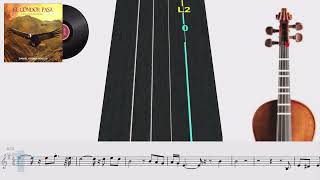 El Cóndor Pasa  Violín 🎻 Play Along  TUTORIAL  TABLATURA [upl. by Ailee]