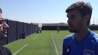 Chris Wondolowski Interview [upl. by Zennas]