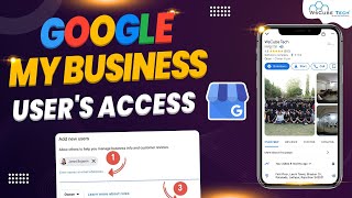 How to Give Access in Google My Business  GMB User Access  Explained [upl. by Guttery]