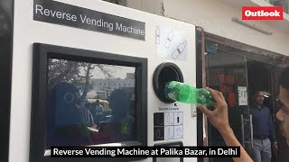 Reverse Vending Machine at Palika Bazar in Delhi [upl. by Asir891]