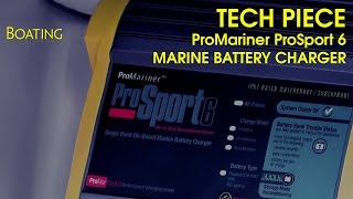 Tech Piece  ProMariner ProSport 6 Amp Marine Battery Charger [upl. by Tenaj864]