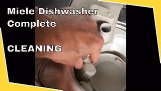 ✨ Miele Dishwasher  Complete Cleaning ✨ [upl. by Bolan940]