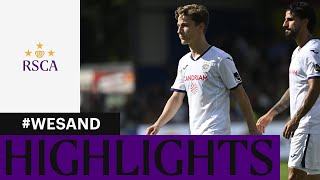 HIGHLIGHTS Westerlo  RSC Anderlecht  20222023 [upl. by Wentworth49]