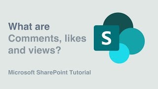 Comments Likes and Views in SharePoint [upl. by Wappes]