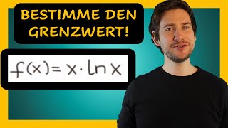 Grenzwerte einer Logarithmusfunktion bestimmen  Kurvendiskussion Erklärung mit Beispielen [upl. by Arty]