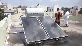 FPC Solar heater Service  solar water heater service  ಸಾಫ್ಟ್ ವಾಟರ್ ಏರಿಯಾ soft water area [upl. by Joses625]