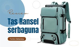 Tas Ransel Serbaguna Multifungsi Berkapasitas Tinggi USB Port amp Waterproof [upl. by Dianemarie]