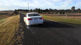 2012 BMW 320i Sport Line start up and acceleration [upl. by Colombi]