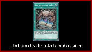 The dd combo start in unchained that won YCS brazil 2 card yugioh [upl. by Barren782]