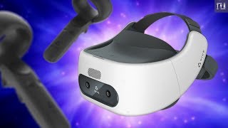 HTC Vive Focus Plus  The First Hybrid Virtual Reality Headset [upl. by Suiravad]