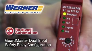 How To Configure A Guardmaster Safety Relay [upl. by Lomasi1]