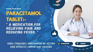 Paracetamol Tablet Uses Dosage Mechanism Side Effects and Important Advice  MediInsights [upl. by Sibeal]