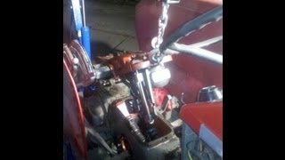 Vintage Thursday Massey Ferguson 165 fixing a fuel leak [upl. by Welbie769]