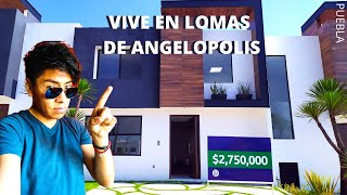 CASA en VENTA PUEBLA  VIVE EN LOMAS DE ANGELÓPOLIS  Casa nueva por menos de 3 millones [upl. by Farny96]