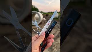 Victorinox pioneer x alox mode 2 layers amp Olight diffuse flashlight my edc [upl. by Arabele8]