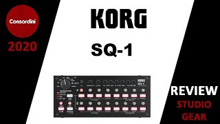 Korg SQ1  Introduction Demo amp Review [upl. by Adnuhser]