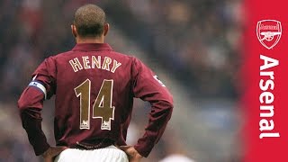 Thierry Henry Top Premier League goals [upl. by Bertram]