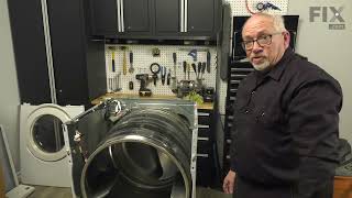 LG Dryer Repair  How to Replace the Felt Seal [upl. by Gabriella]