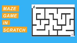 Lecture 11  MAKE MAZE GAME IN SCRATCH  GAME DEVELOPMENT  Scratch Tutorial [upl. by Araid123]