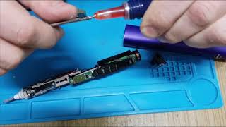 Philips Sonicare DiamondClean no vibrations opening and repair [upl. by Recha]