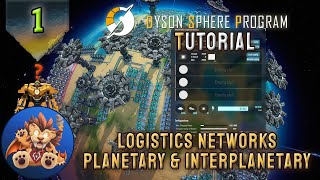 Dyson Sphere Program Tutorial  Logistics Networks Logistics Drones amp Vessels  Station Settings [upl. by Aggi]