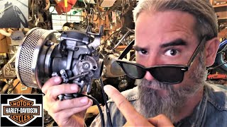 Keihin CV Carburetor ISSUES HOW TO Rebuild For HARLEY Davidson SPORTSTER Chopper [upl. by Vallonia]