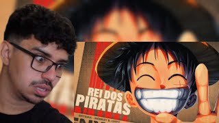 Rei dos Piratas  Luffy One Piece  Enygma 98 REACT [upl. by Ynohtna]