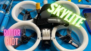 Rotor Riot Skylite Cinewhoop Build and Test Flight [upl. by Ormand]