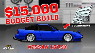 PIXEL CAR RACER  NISSAN 180SX TUNE  15000 BUDGET BUILD [upl. by Eimor]