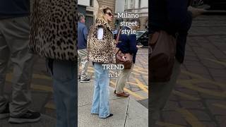 PRINT ANIMALIER in Milan fashiontrends outfitideas italianstyle streetoutfit уличнаямода мода [upl. by Ialocin154]