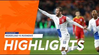 Highlights Nederland  Roemenië 26032013 WK 2014kwalificatie [upl. by Aihsemak330]