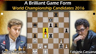 Karjakin vs Caruana  World Championship Candidates 2016 [upl. by Ozner800]