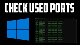 How to Check Used Ports in Windows 10 Using CMDListening Ports [upl. by Eltsyrk]