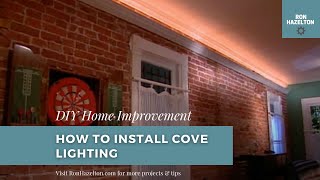 How to Make DIY Cove Lighting [upl. by Lothario180]