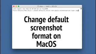 How to Save Screenshots as JPG on Mac [upl. by Tavy476]