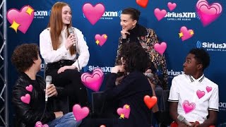 the cast of stranger things loving sadie sink for 7 minutes straight [upl. by Mead]