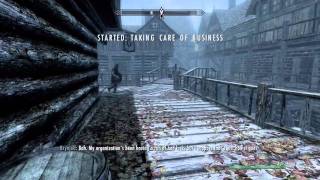 Skyrim  How to Join the Thieves Guild [upl. by Acirt]