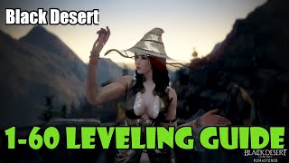 Black Desert Level 160 Leveling Guide  New Character  Alt Most Efficient and Fastest Leveling [upl. by Anet]