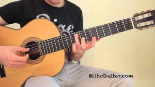 Lagrima Francisco Tarrega Part 2 Classical Guitar Lesson [upl. by Egamlat]