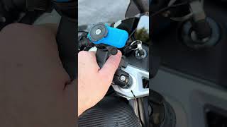 How To Install a Quad Lock cfmoto450ss [upl. by Dusza]