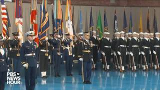 Watch full military farewell to President Obama [upl. by Luckett]