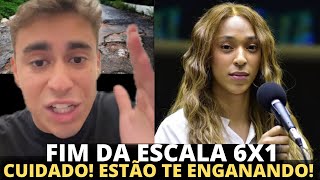 Nikolas Ferreira expõe verdade por trás do Fim da Escala 6x1 de Erika Hilton do Psol [upl. by Levison]