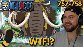 THIS IS JACK  One Piece Episodes 757 amp 758 Reaction [upl. by Setsero269]