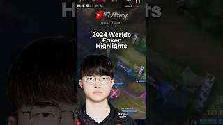 2024 Worlds Faker Highlights 3 [upl. by Ayila627]