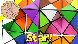 The Amazing Star Cube Transforming Geometric Puzzle  Stellated Rhombic Dodecahedron [upl. by Catharine981]