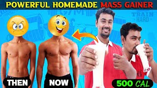 How to Make Mass Gainer at Home  Pre amp PostWorkout Shake  Healthy amp Tasty Recipe  Aadhavan Tamil [upl. by Carie]