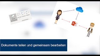 OneDrive  Dokumente teilen und gemeinsam bearbeiten [upl. by Madlen]