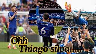 Thiago Silva Emotional Full Speech As He Leaves Chelsea One A Blue Always A Blue THANK YOU [upl. by Norel]